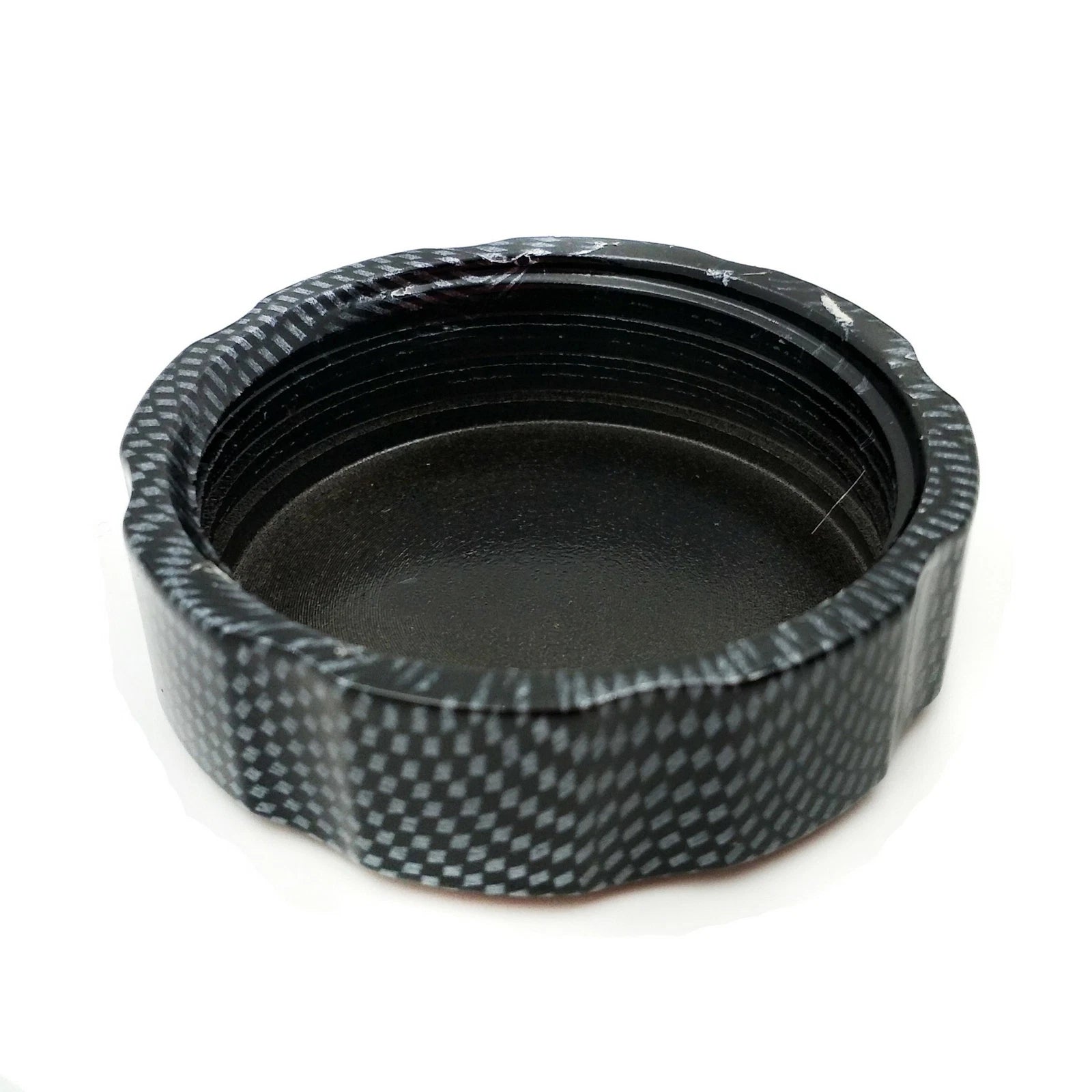 Carbon Brake Fluid Reservoir Cap Cover for Suzuki GSXR 600 750 1000 (2001–2023)