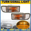 Clear Front Bumper Signal Light Pair for Toyota 4Runner (1999–2001)
