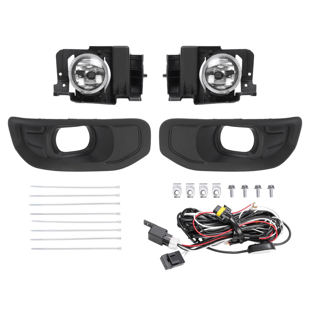 Set of 2 Halogen Bumper Fog Lights for RAM 1500 (2019–2024)