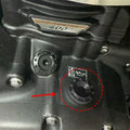 Engine Inspection Plug Filler Cap O Ring for Scrambler Speed 400 (2023–2025)