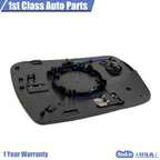 Mirror Glass for Ram 1500 (2019–2021) Heated Right RH w/ Backing Plate