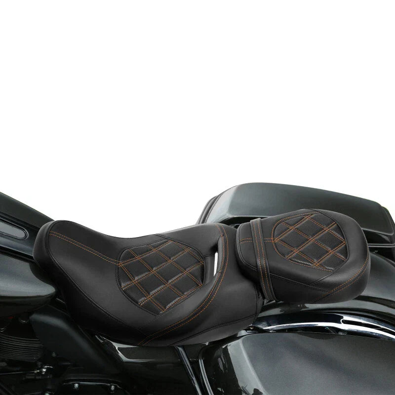 Driver Passenger Seat for Harley CVO Road Street Glide (2009 - 2023)