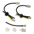 Set of 2 Fuel Hose with Fuel Filter for