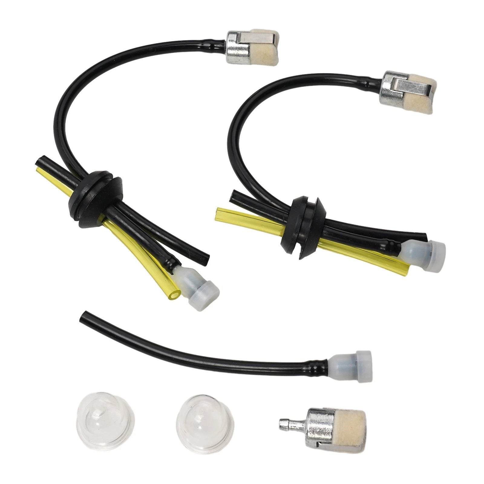 Set of 2 Fuel Hose with Fuel Filter for