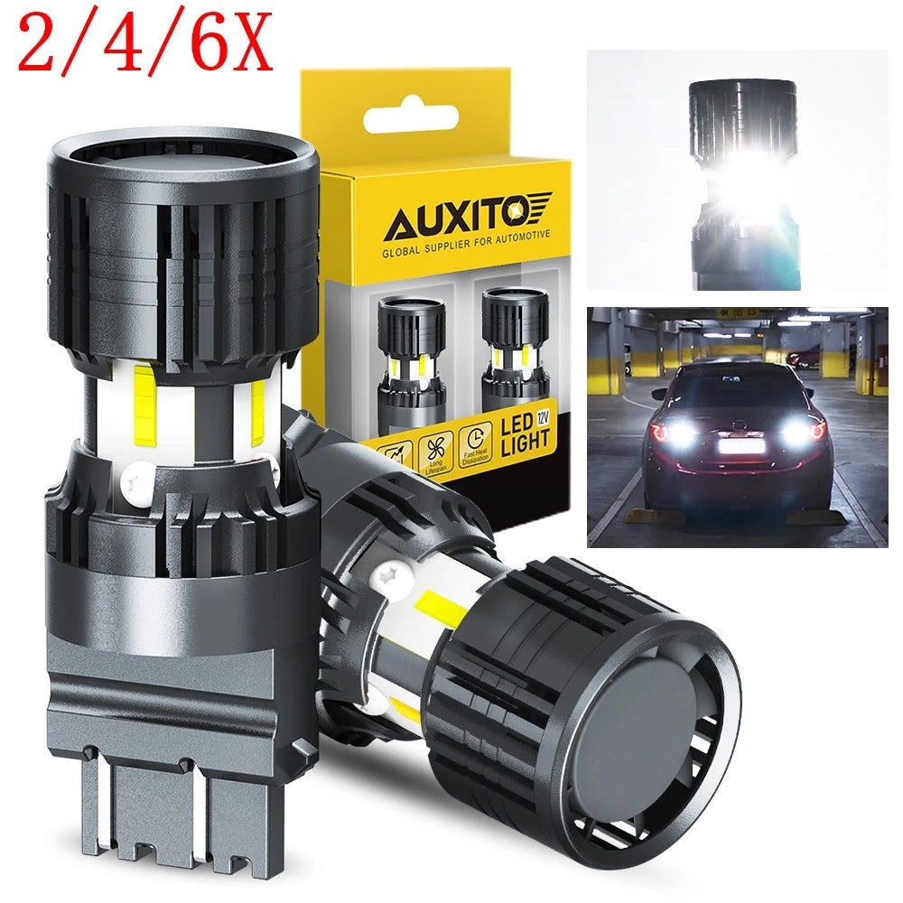 Set of 2 AUXITO 3156 3157 LED Backup Reverse Light Bulbs for Vehicles