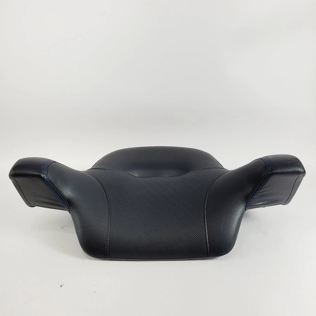 Tour Pak for Harley-Davidson (2018) - Black with Blue Backrest Arm Rest Pad