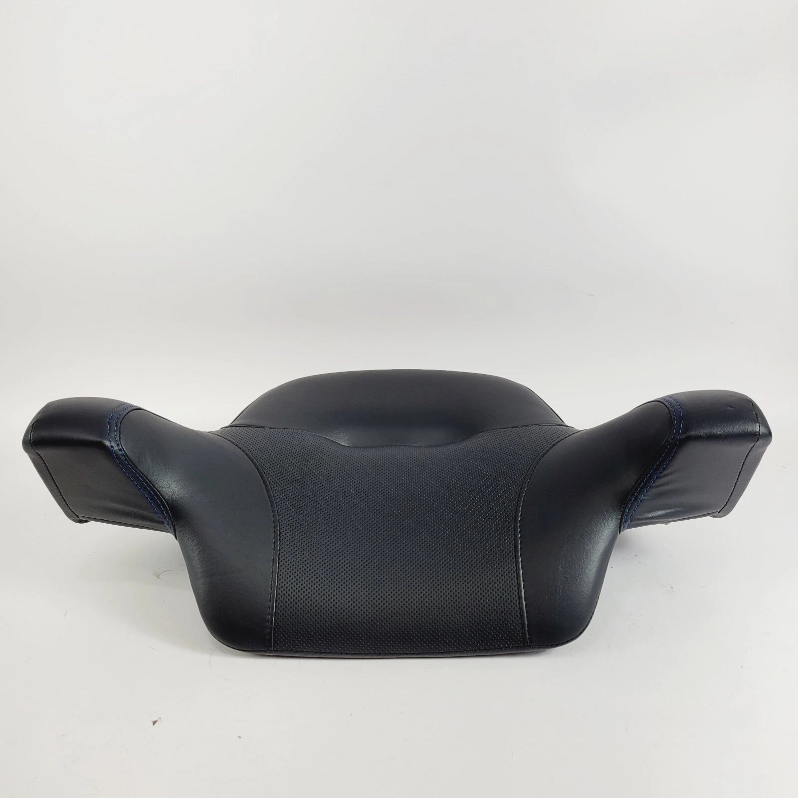 Tour Pak for Harley-Davidson (2018) - Black with Blue Backrest Arm Rest Pad