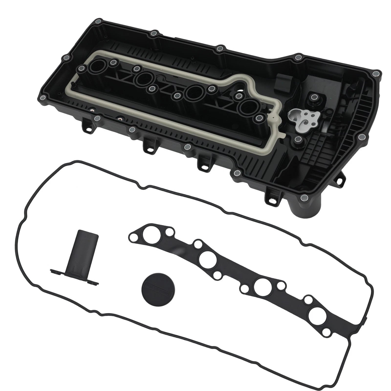Black Engine Valve Cover for Toyota Tacoma 2.7L (2016–2021) 112010C060