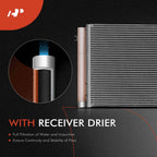 Radiator & A/C Condenser for BMW 335i E90, 135i E82, E93 (2007-2013)