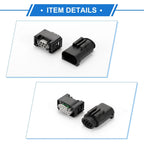 6 Pin Car Throttle Connector Plug for Mercedes-Benz BMW Black