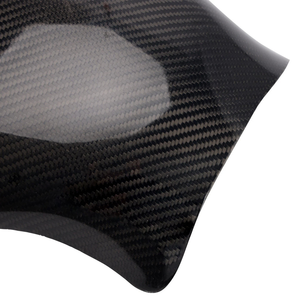 Real Carbon Fiber Tank Cover Fairing for Kawasaki ZX6R (2003–2006)