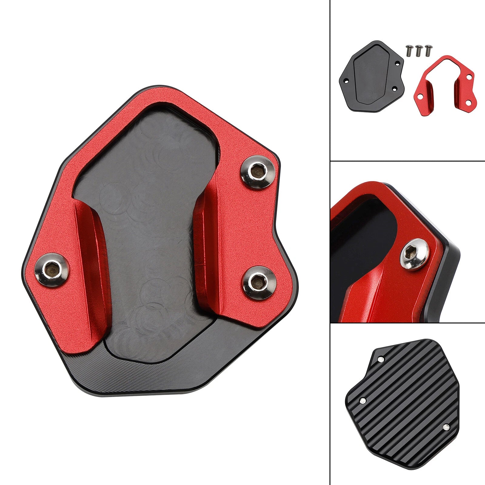 Kickstand Enlarger Plate Pad for Tiger 800/XC/XCA/XR/XRT (2010–2020)