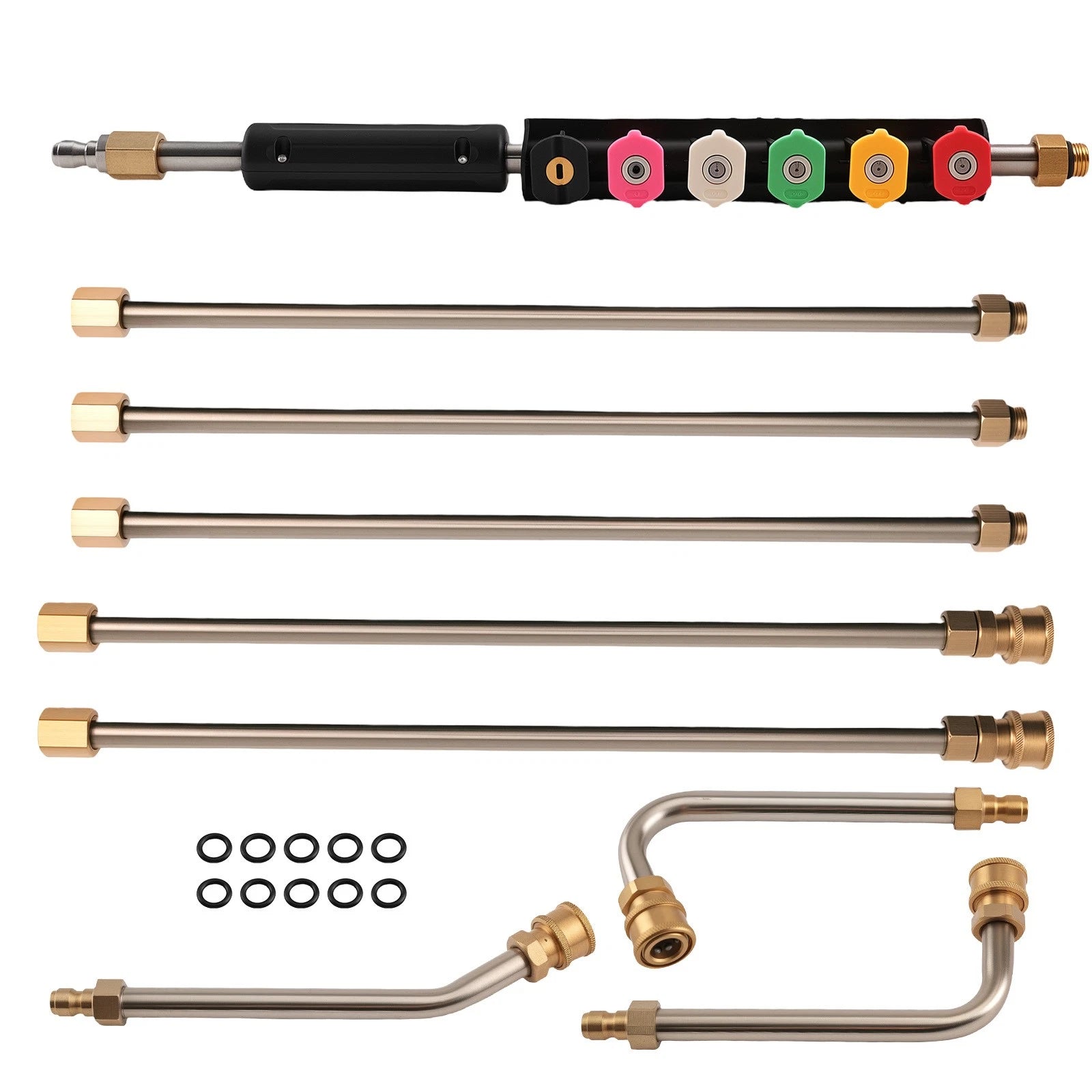 Pressure Washer Extension Wand for Gutter Cleaning (4000 PSI)