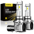 AUXITO 9006 HB4 LED Headlight Bulbs (Set of 2) 6500K 24000LM for High Low Beam