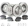 Set of 4 Brake Discs and Pads for Cadillac CTS (2003–2005)