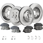 Set of 4 Brake Discs and Pads for Cadillac CTS (2003–2005)