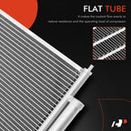 A/C Condenser with Receiver Drier for Honda Fit (2007-2008)