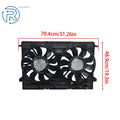 A/C Radiator Cooling Fan for Audi Q5 SQ5 (2018–2023)