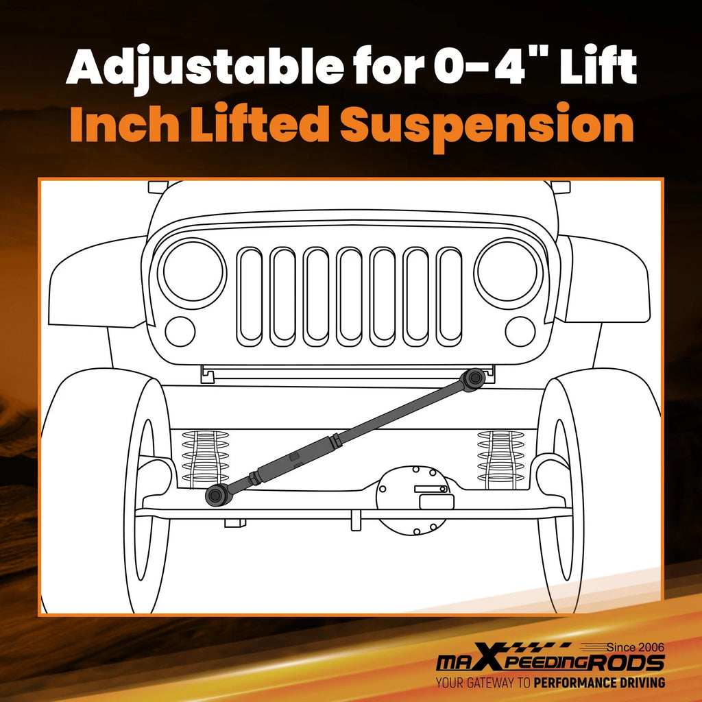 Adjustable Track Bar Kit for Dodge Ram 1500 2500 3500 4x4 (1994-2002)