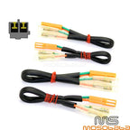 4 x Turn Signal Wiring Plug Adapters for Honda CBR 1000RR, VT 750 (2004-2023)