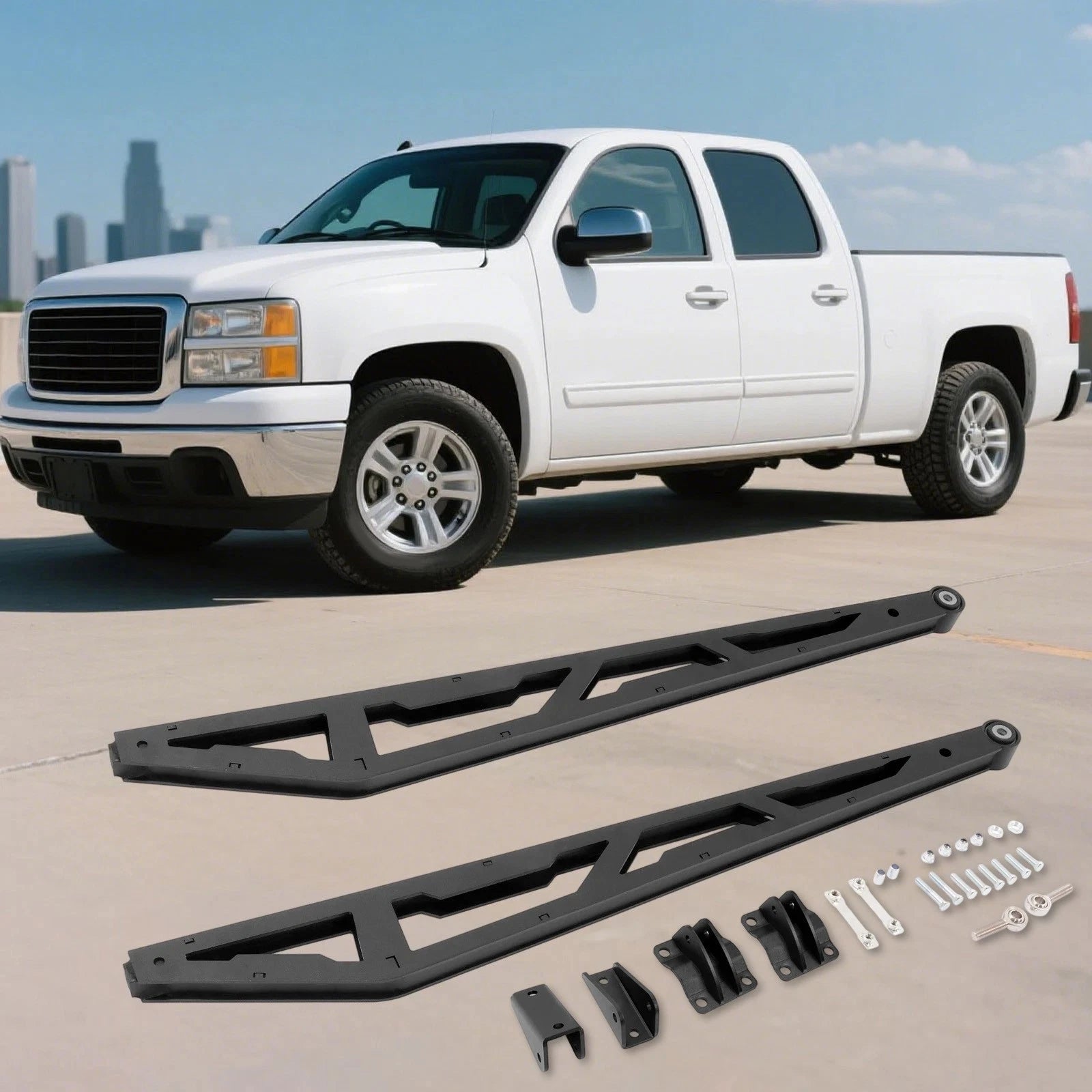 Steel Rear Traction Bar for Chevy Silverado GMC Sierra 1500 (2007–2018) 4WD