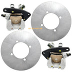 Front Brake Calipers & Disc Rotor for Suzuki Eiger 400, Vinson 500 (2002–2009)