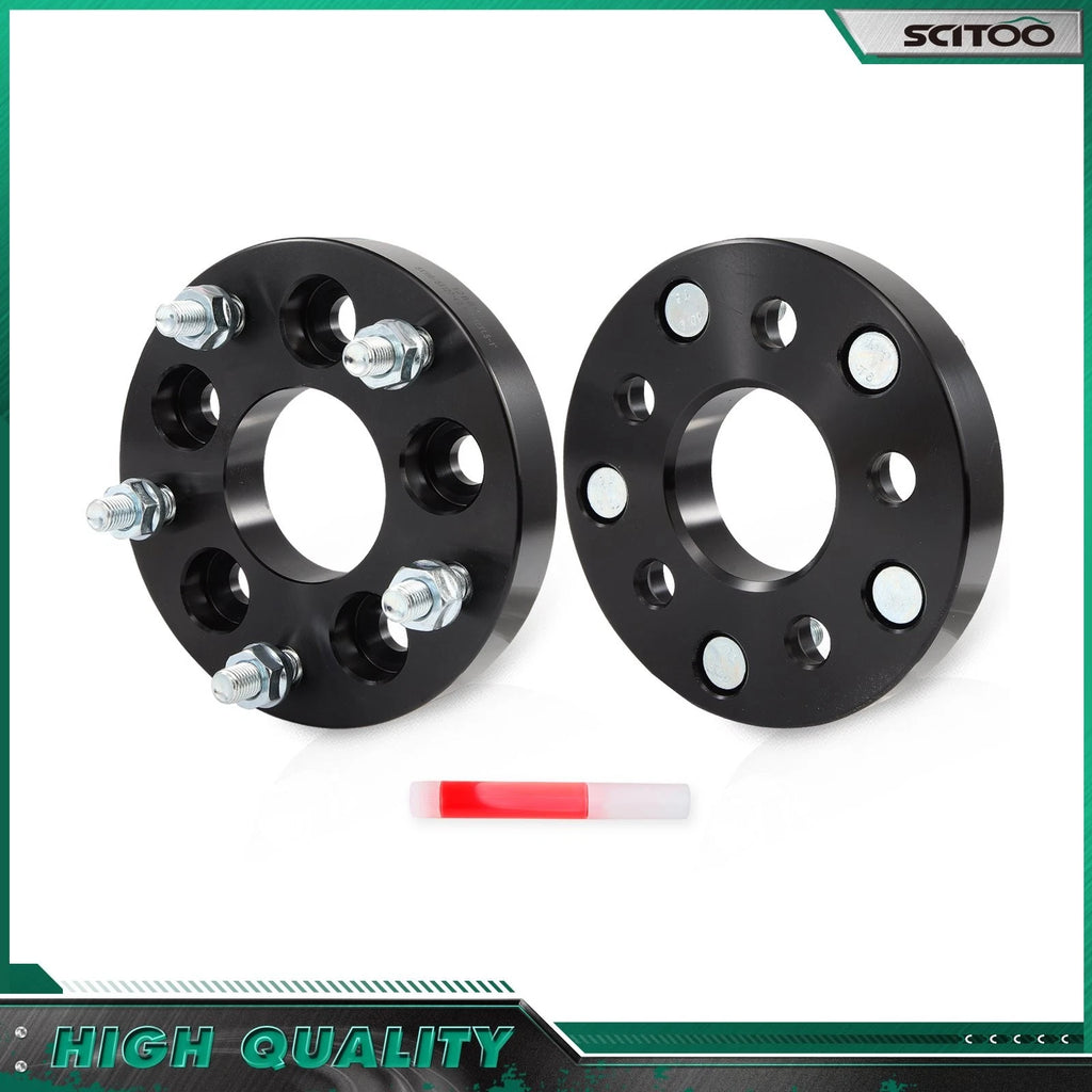 2X 1" Wheel Adapters 5x110 to 5x127 M12x1.5 for Chevrolet HHR (2006–2011)