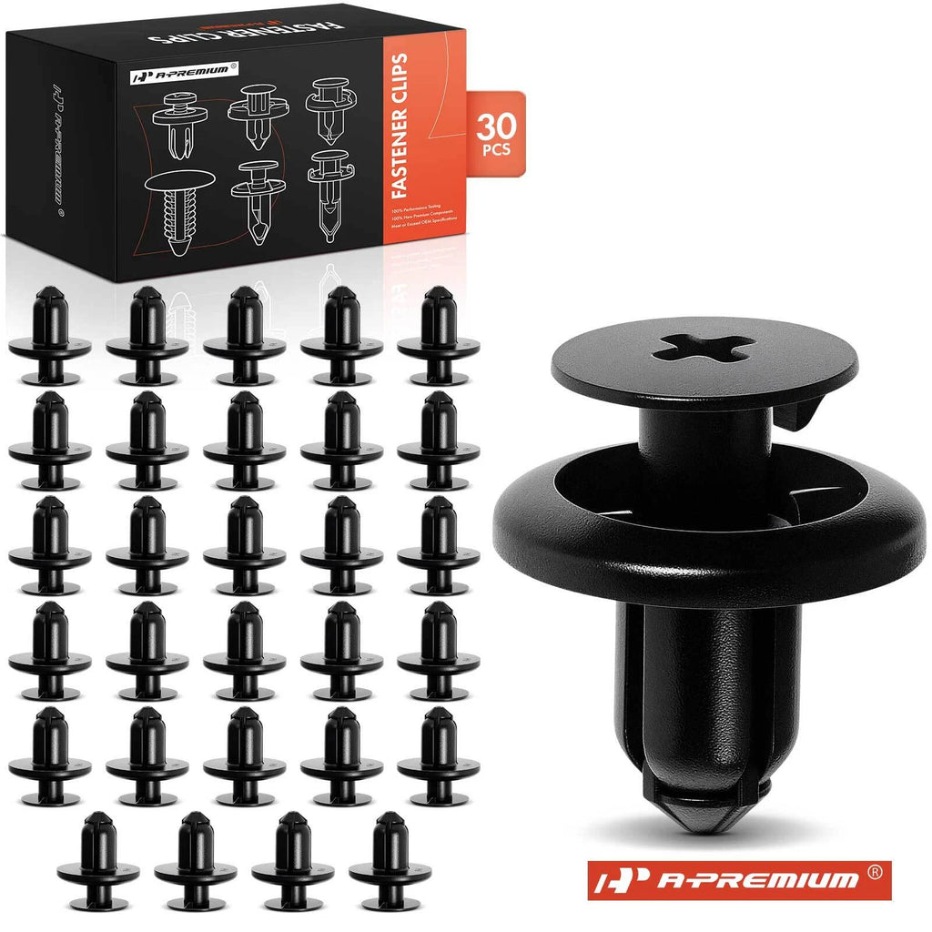 30Pcs Nylon Engine Cover Fender Liner Retainer Clips for Subaru 