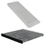 2Pcs Engine Cabin Air Filter Set for Lexus RX400h (2006–2008) 9185 CA10257 CF10132