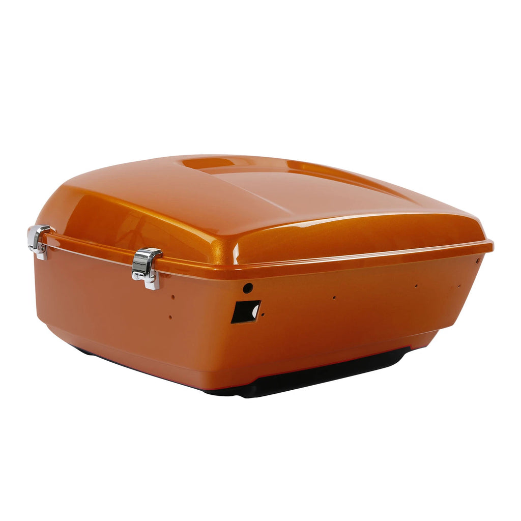 King Trunk for Harley Touring Road Glide (2014–2026) Amber Whiskey/Vivid Black
