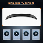 Matte Black Wing Spoiler for Dodge Charger Sedan (2011-2021)
