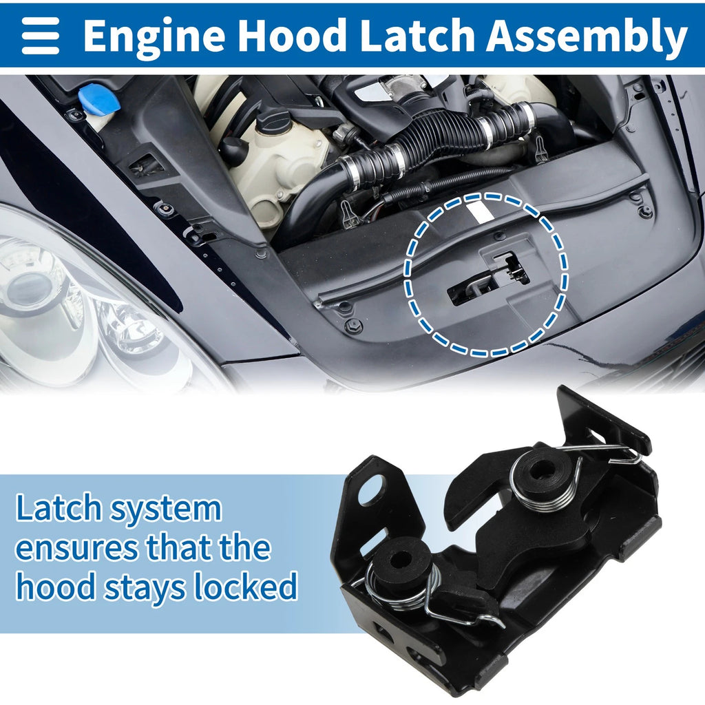 Hood Latch Assembly for Mercedes-Benz C-Klasse W204 (2007–2014) No.A2048800260