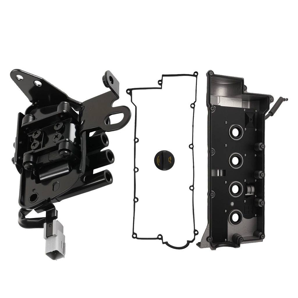 Valve Cover w/ Ignition Coil for Hyundai Elantra Tiburon Kia Spectra (2004–2009)