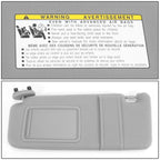 Front Driver Side Sun Visor for Toyota Camry (2007–2011) Grey OE Style