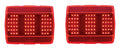 LED Tail Lights Pair 1157 Plug for 1964-1966 Ford Mustang