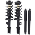 Set of 4 Struts and Shocks for Chevy Equinox Saturn Vue (2007–2010)