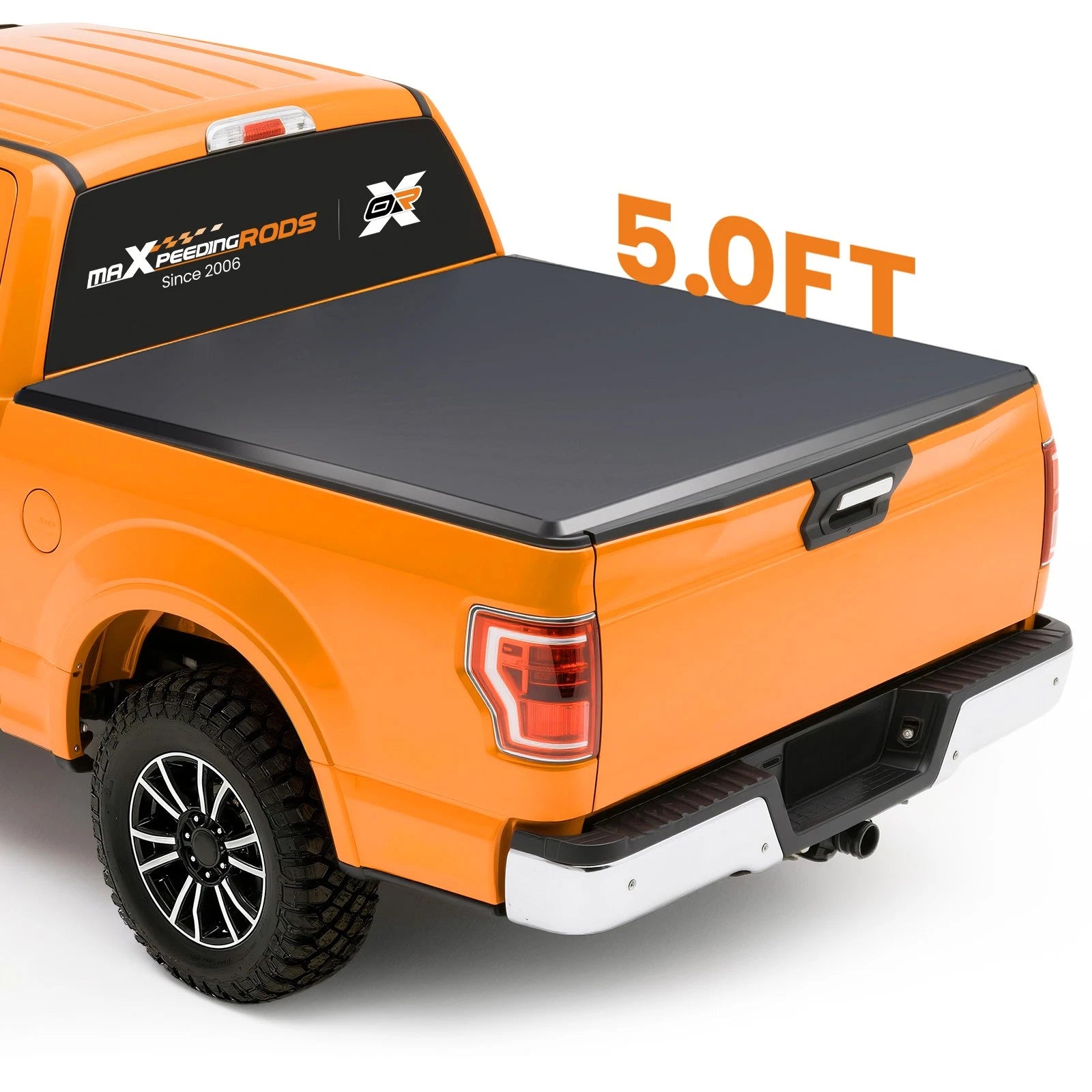 5ft Soft Roll Up Tonneau Cover for Ford Ranger (2019–2026) with LED Lamp