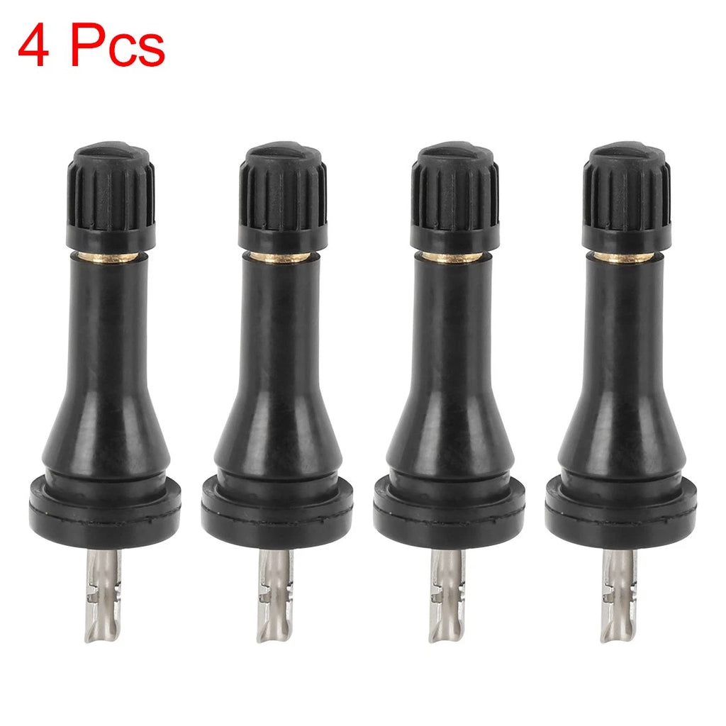 Set of 4 Tire Pressure Sensor Rubber Valve Stem for Nissan 