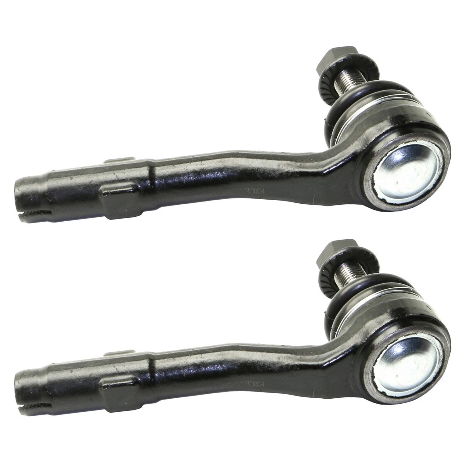 2X Moog Front Outer Steering Tie Rod Ends for BMW E60 525xi E61 535i xDrive