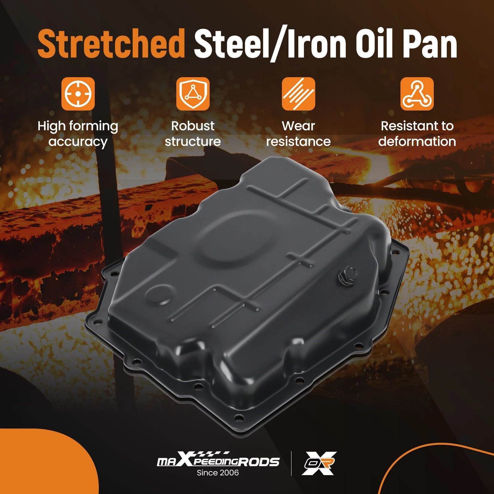 Oil Pan, Filter & Gasket for Jeep Wrangler (2007–2018)