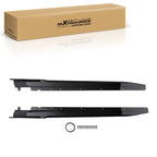 Side Body Extensions for BMW 3-Series G20 (2019–2022) Gloss Black ABS Pair