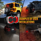 2X 4.5" LED Work Light Bar Pod for Truck SUV (Offroad)
