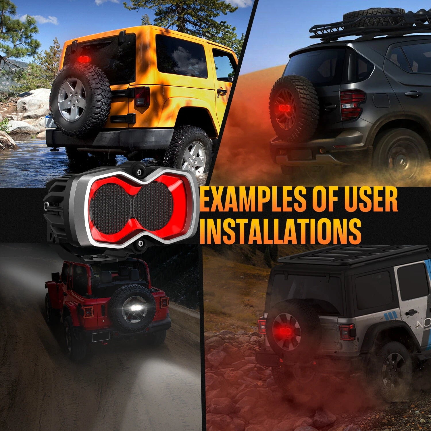 2X 4.5" LED Work Light Bar Pod for Truck SUV (Offroad)