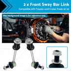 2X Front Sway Bar Link Kit for Toyota Land Cruiser Prado (1996–2002)