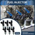 Set of 6 Fuel Injectors for Dodge Avenger R/T (2008–2010) No.04591986AA