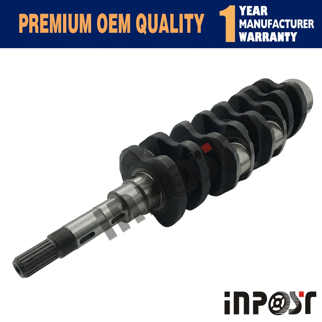 Crankshaft for Kubota V2203 V2203-E Bobcat 753 763 773 (–YYYY) 52mm 60mm