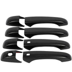 Set of 4 Door Handle Covers for Dodge Durango, Jeep Grand Cherokee