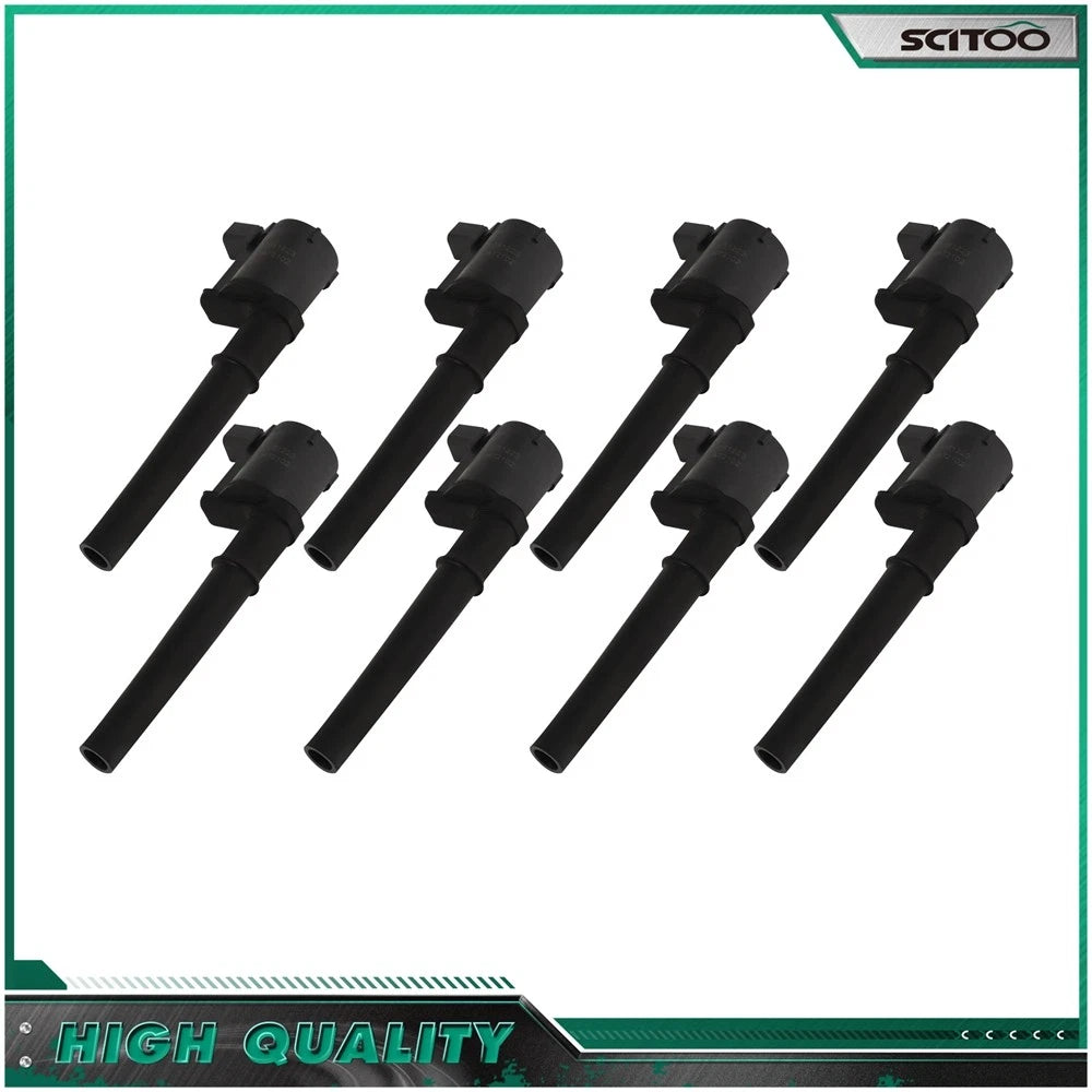 8X Ignition Coils for Ford Mustang GT Lincoln Blackwood Continental Aviator (2003–2006)