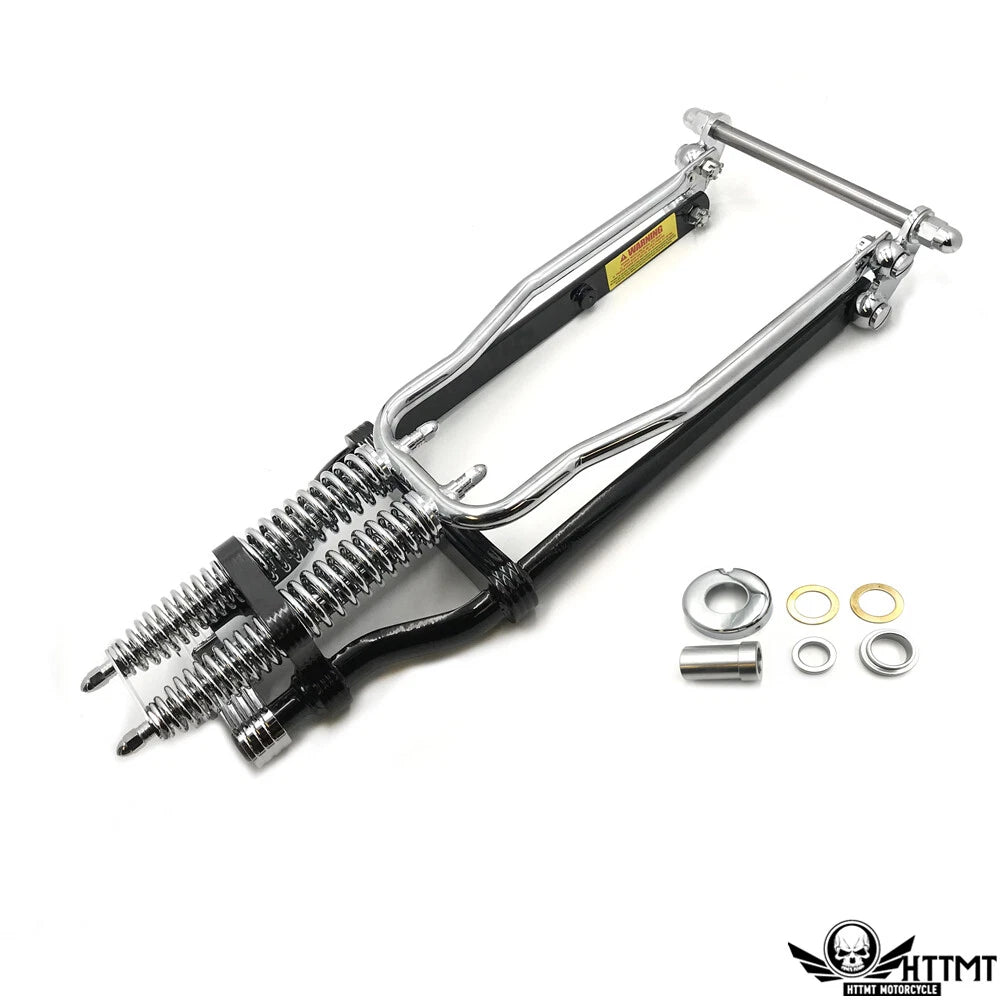 2" Riser + 20" Springer Front End + Handlebar Adapter for Harley Chopper