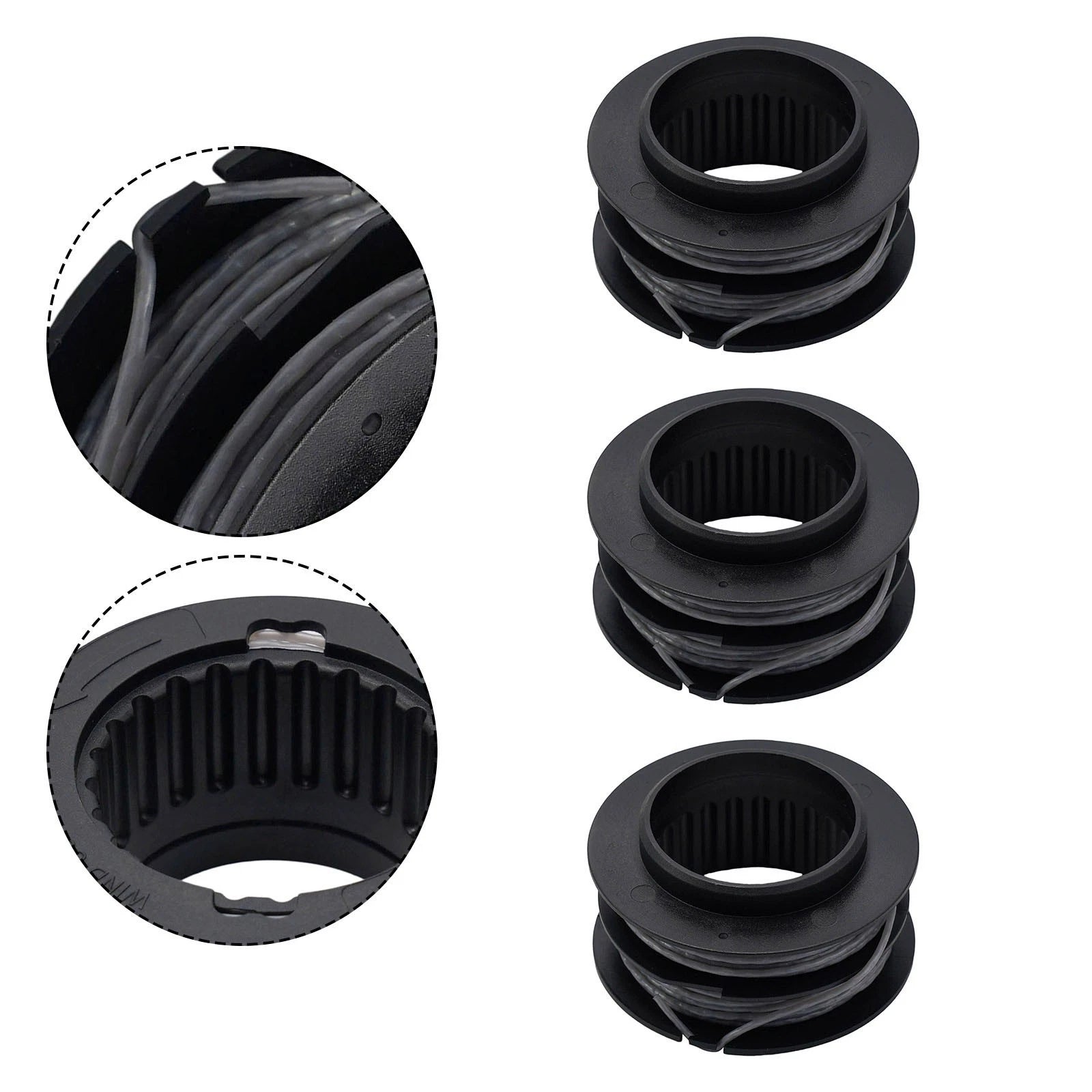 3X Replacement Spool for Greenworks 080 80V String Trimmer SB00L00